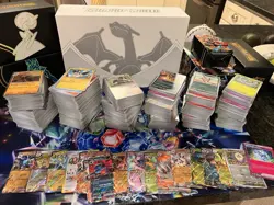 scarlet and violet era bulk lot! 1700+ cards 16 ex- SCR-JTG-WHT-BLK-TWM-MEW-SSP- - Image 1