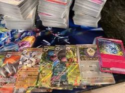 scarlet and violet era bulk lot! 1700+ cards 16 ex- SCR-JTG-WHT-BLK-TWM-MEW-SSP- - Image 4