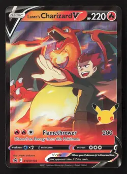 Lance's Charizard V - Promo SWSH: Sword & Shield Promo Cards SWSH133 LP - Image 1