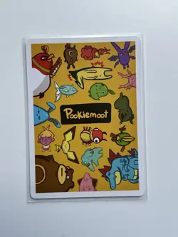 Pookiemoot Gen 2 - woopyoass (Wooper) - Pokemon Parody/Derpy card - Image 2