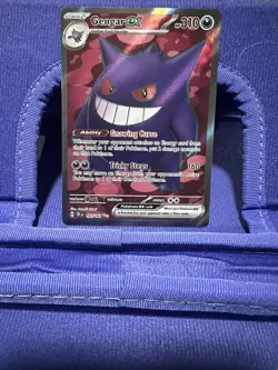 Pokemon TCG Gengar EX Temporal Forces Ultra Rare Card 193/162 Scarlet & Violet - Image 1