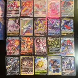 POKEMON TCG 5 CARD ULTRA RARE LOT INLCUDES 5 GUARANTEED V VMAX GX EX Shiny etc. - Image 1
