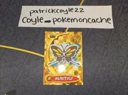 Beautifly #6 Pokemon Topps Advanced Challenge Card NM - Image 1