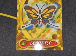 Beautifly #6 Pokemon Topps Advanced Challenge Card NM - Image 3
