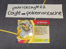 Beautifly #6 Pokemon Topps Advanced Challenge Card NM - Image 4