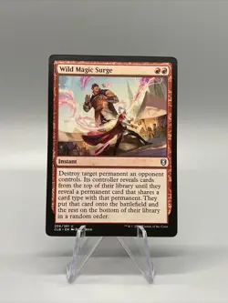 WILD MAGIC SURGE mtg NM-M Commander Baldurs Gate Unc 1 Card - Image 1