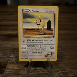 Pokemon TCG Card 2000 Gym Challenge Blaine's Doduo 61/132 - Image 1