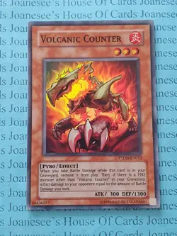 PTDN-EN012 Volcanic Counter Super Rare Yu-Gi-Oh Card Unl LP - Image 1