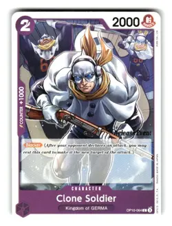 One Piece Royal Blood Release Event Card Clone Soldier OP10-064 C - Image 1