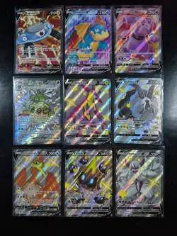 9 ULTRA RARE FULL ART ONLY Pokemon Card Lot! All NM - Image 1