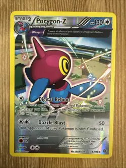 Porygon-Z 67/98 Reverse Holo Rare XY Ancient Origins Pokemon Card NM - Image 1