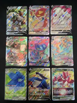 Pokemon Card Lot Ultra Rare Lot V MAX, V STAR, Full Art V/EX NM/LP - Image 1