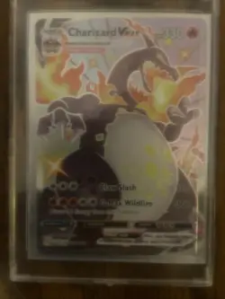 Pokemon TCG Charizard VMAX Holo Ultra Rare Card SV107/SV122 Shining Fates - Image 1