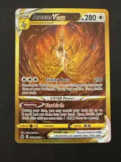 Arceus VSTAR GG70/GG70 Crown Zenith Secret Rare Card Near Mint NM Condition - Image 1