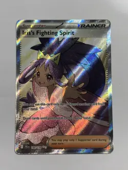 Iris's Fighting Spirit - 180/159 - Ultra Rare - Journey Together - Pokemon Card - Image 2