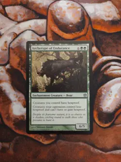NM Archetype of Endurance Born of the Gods MTG Magic the Gathering 1st Edition - Image 1