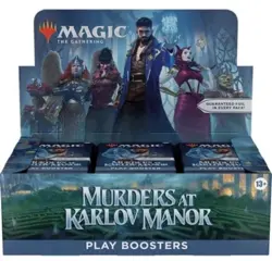 Murders at Karlov Manor Play Booster Display Mtg Magic ** BRAND NEW/SEALED ** 195166248905 - Image 1