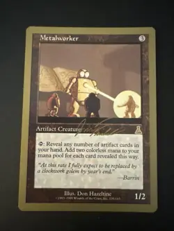 Metalworker 2000 Jon Finkel (UDS) World Championship MTG NM FREE SHIPPING - Image 1