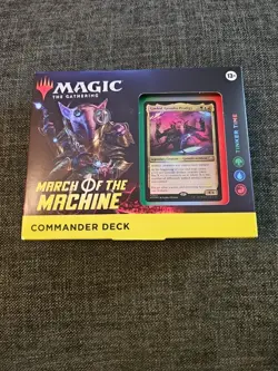 MTG Tinker Time Magic the Gathering March of Machines Commander Deck Sealed - Image 1