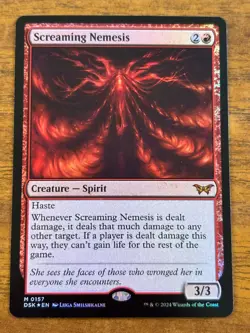 Screaming Nemesis - Duskmourn - MTG - FOIL - 0157 - Image 1
