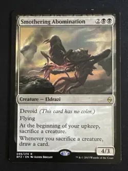 1x Smothering Abomination (99) Battle for Zendikar MP MTG Magic x1 MKE - Image 1