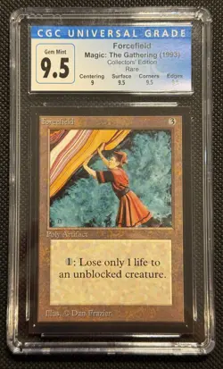 MTG Forcefield Collectors Edition 9.5 GEM MINT Magic The Gathering 🔥🔥🔥 - Image 1