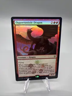 Opportunistic Dragon Promo Mtg - Image 2