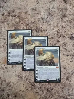 3x Ajani Steadfast #1 (NM) Magic 2015 M15 Magic MTG Unplayed Commander EDH X3 - Image 1
