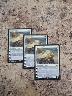 3x Ajani Steadfast #1 (NM) Magic 2015 M15 Magic MTG Unplayed Commander EDH X3 - Image 2