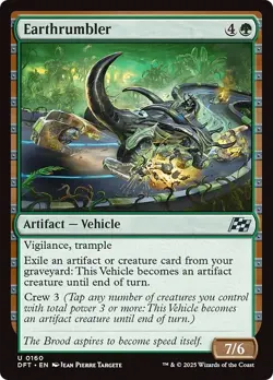 FOIL EARTHRUMBLER x4 mtg LP-NM Aetherdrift 4 Unc - Image 1