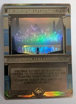 Daze NM Masterpiece Series: Amonkhet Invocations MTG Magic The Gathering - Image 1