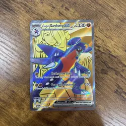 Pokemon TCG Cynthia's Garchomp EX 215/182 Sv10: Destined Rivals Holo NM - Image 1