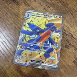 Pokemon TCG Cynthia's Garchomp EX 215/182 Sv10: Destined Rivals Holo NM - Image 3