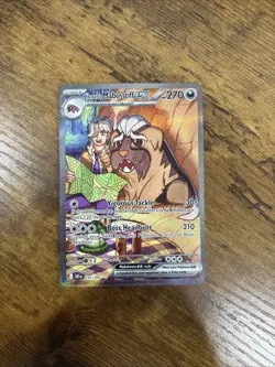 Pokemon TCG Arven’s Mabosstiff EX 235/182 Destined Rivals SIR NM - Image 2