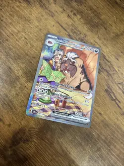 Pokemon TCG Arven’s Mabosstiff EX 235/182 Destined Rivals SIR NM - Image 3
