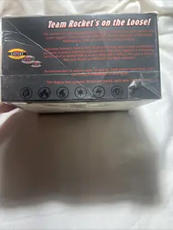 2000 Pokemon 1ST EDITION Team Rocket BOOSTER BOX Rare WotC EMPTY Opened NO PACKS - Image 4