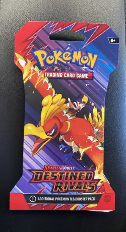 4 Sleeved Packs Of Pokemon Destined Rivals Scalet Violet - Full ART - Image 2