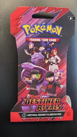 4 Sleeved Packs Of Pokemon Destined Rivals Scalet Violet - Full ART - Image 3