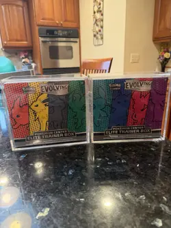 Pokemon Center Evolving Skies Elite Trainer Box (ETB) Sealed Set of 2 - Image 1