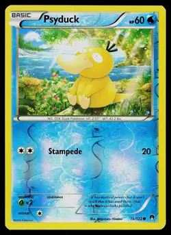 Pokemon XY - BREAKpoint 16/122 Psyduck Reverse Holo - Image 1