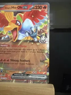 ETHAN’S HO-OH EX - 39/182 Destined Rivals NM - Double Rare - Pokemon TCG Card - Image 3