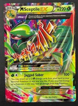 M Sceptile EX 8/98 XY - Ancient Origins Ultra Rare Holo Pokemon TCG Mint/NM - Image 2