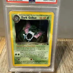2000 POKEMON ROCKET #7 DARK GOLBAT-HOLO PSA 6 - Image 3