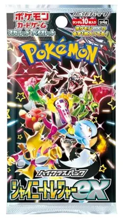 Pokemon - Shiny Treasure Ex Booster Box Sealed (Japanese)- 30 Packs 4521329394824 - Image 2