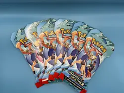 POKEMON SCARLET & VIOLET (6) BLISTER SLEEVE BOOSTER PACKS JOURNEY TOGETHER - Image 1