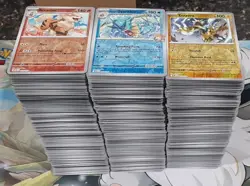 1200 + Destined Rivals Pokemon Bundle Bulk. Includes 300 + Rares & Reverse Holos - Image 1