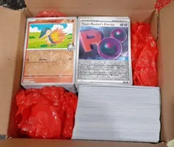 1200 + Destined Rivals Pokemon Bundle Bulk. Includes 300 + Rares & Reverse Holos - Image 5