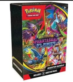 🔥🔥POKEMON TCG MEGA EVOLUTIONS PHANTASMAL FLAMES BOOSTER BUNDLE ✅PRESALE✅ - Image 1