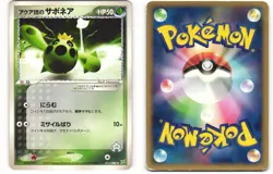 2003 PL Pokemon Team Aqua's Cacnea 011/080 Magma vs Aqua ADV Japanese - Image 1