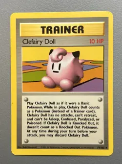 Pokemon TCG - Clefairy Doll - 70/102 - Rare - Base Set Unlimited [Light Play] - Image 1